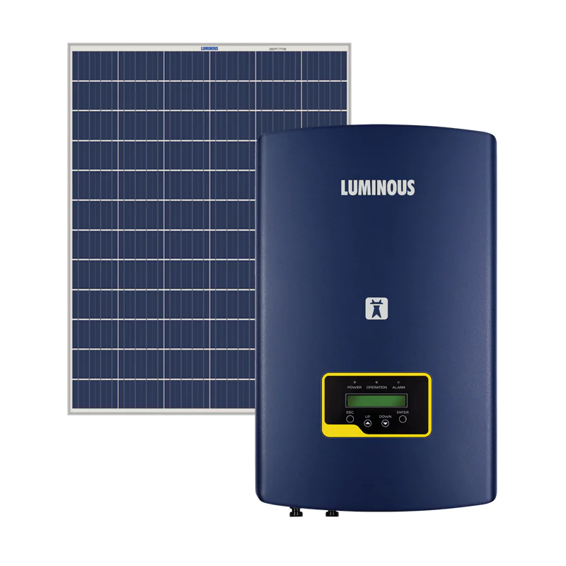 4 KW Hybrid Solar System 535W*8 Nos , 5 KW Hybrid Solar Inverter , 4 Battery
